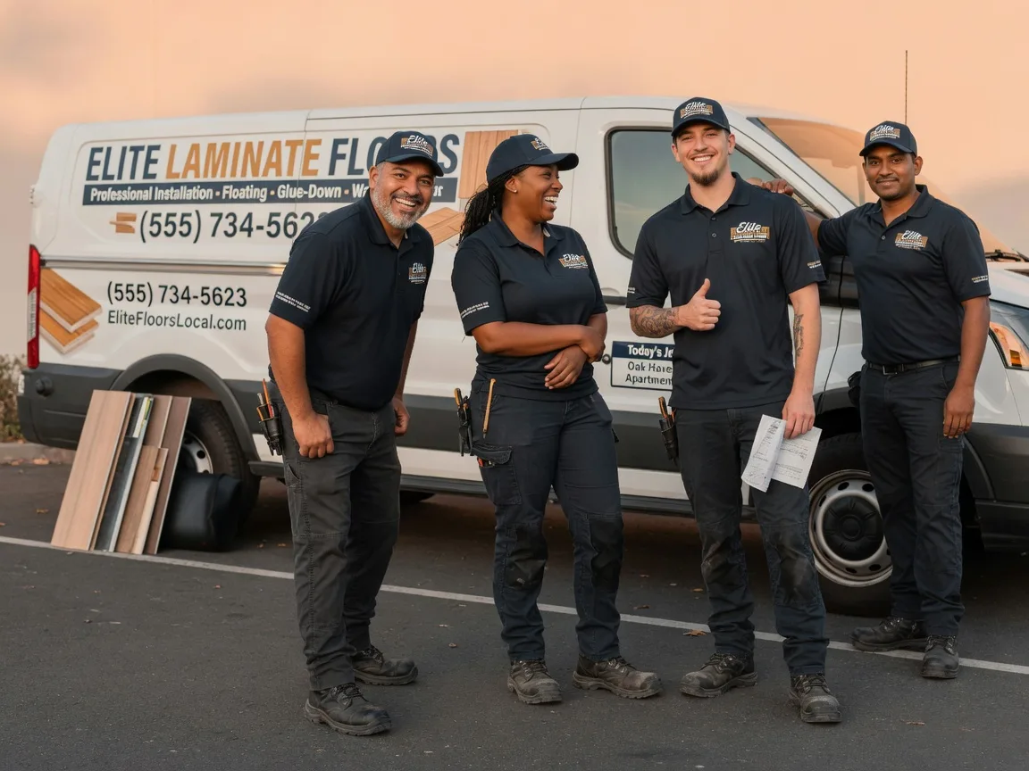 Laminate flooring installation company in Rowland, PA